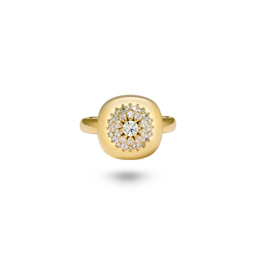 [Daisy Cushion Ring#8185] Daisy Cushion Ring