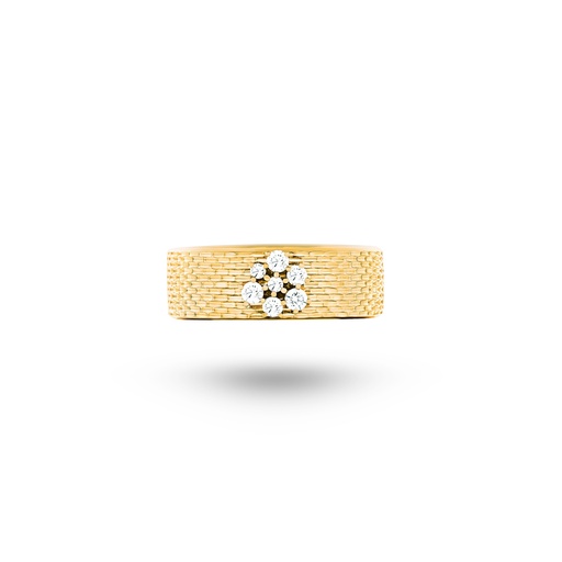 [R060AYG-MR49.5#8277] Pleiades Diamond Small Ring