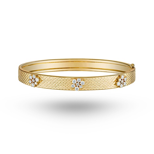 [B020AYG-MRM#8280] The Pleiades Diamond Bangle