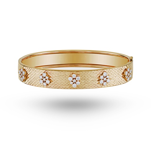 [The Pleiades Diamond Large Bangle#8286] The Pleiades Diamond Large Bangle