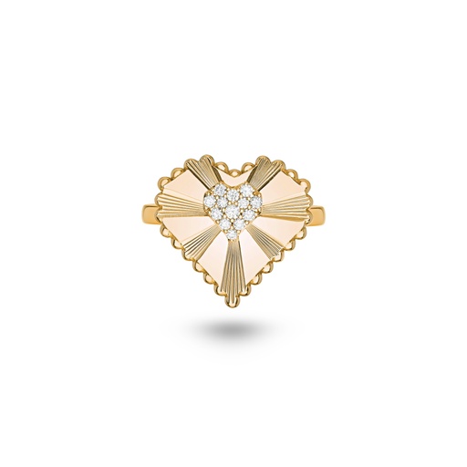 [R062AYG-MR48#8303] Heart Of The World Ring