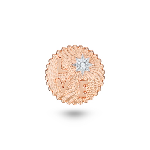 [R042BPWG-MR48#8312] Love Frequency Star Diamond Ring