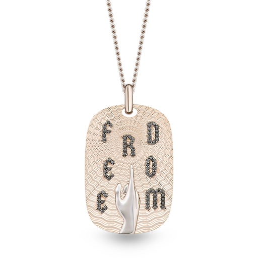 [P057ABWG/CH014WG70#8469] Large Freedom Necklace