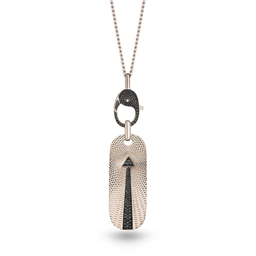 [P051CWGB/FD/CH#8486] Awaken Diamond Arrow Necklace