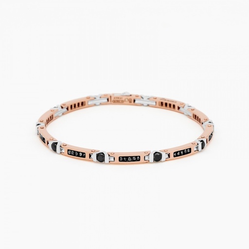 [EB929RB#9072] Zancan Rose Gold Bracelet With Diamonds