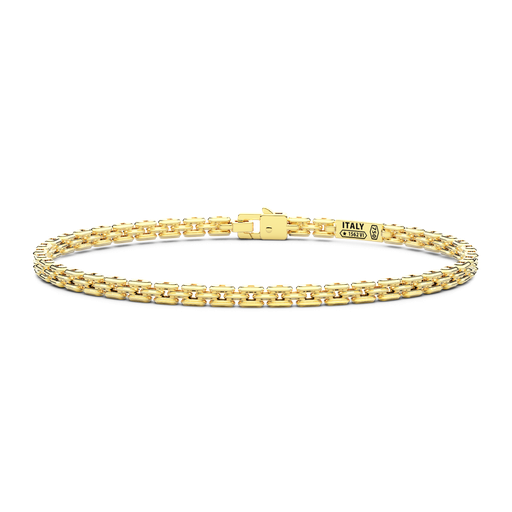 [UB014#9285] Zancan Link-Only Bracelet In 18Kt Gold
