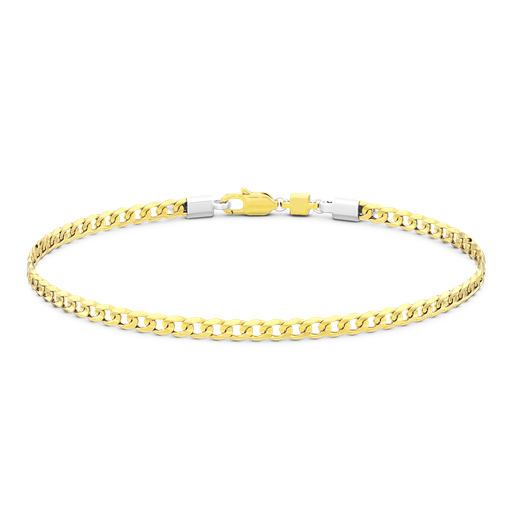 [UB007#9289] Zancan Link-Only Bracelet In 18Kt Gold