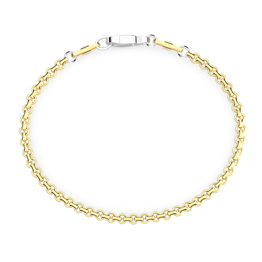 [UB012#9292] Zancan Link-Only Bracelet In 18Kt Gold