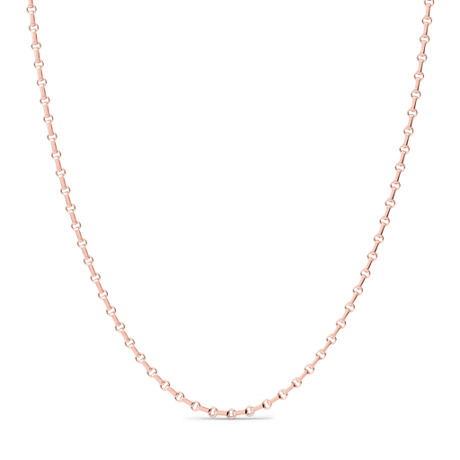 [UC044#9298] Zancan Link-Only Necklace In 18Kt Gold