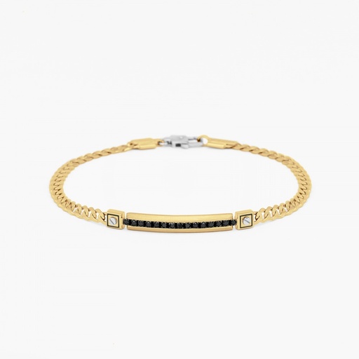 [EB676GB#9323] Zancan White Gold Bracelet With Diamonds