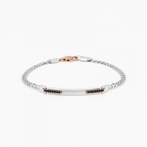 [EB678BR#9326] Zancan White Gold Bracelet With Diamonds