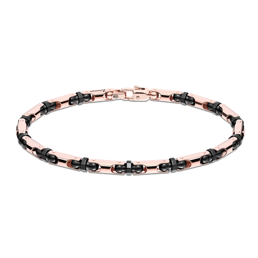 [KB053R-N#9560] Zancan Bracelet In 18K Gold And Black Ceramic