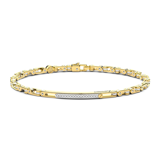 [EB856GB#9633] Zancan Bracelet In 18K Gold With Diamonds