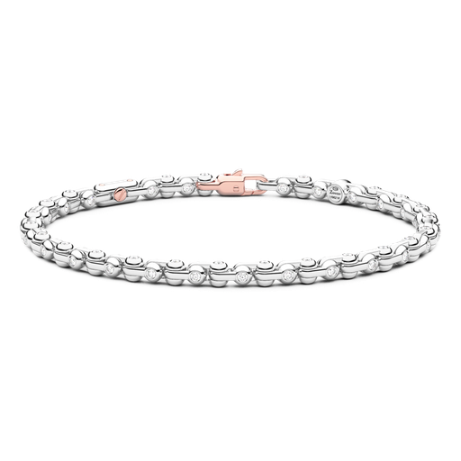 [EB853#9647] Zancan Bracelet In 18Kt Gold And Diamonds