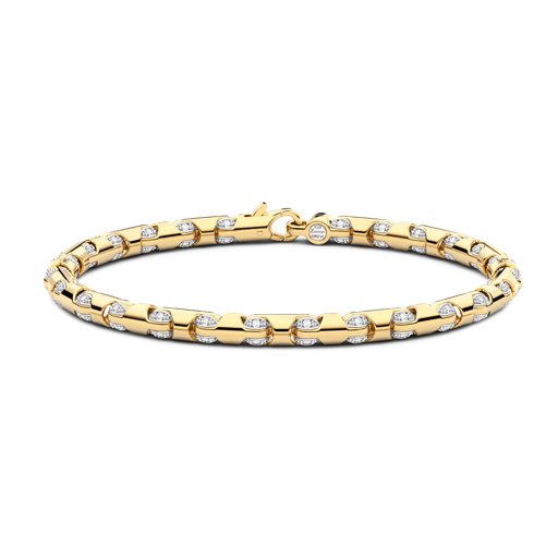 [UB038#9660] Zancan Bracelet In 18Kt Gold And Diamonds