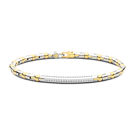 [UB033#9661] Zancan Bracelet In 18Kt Gold With Diamonds